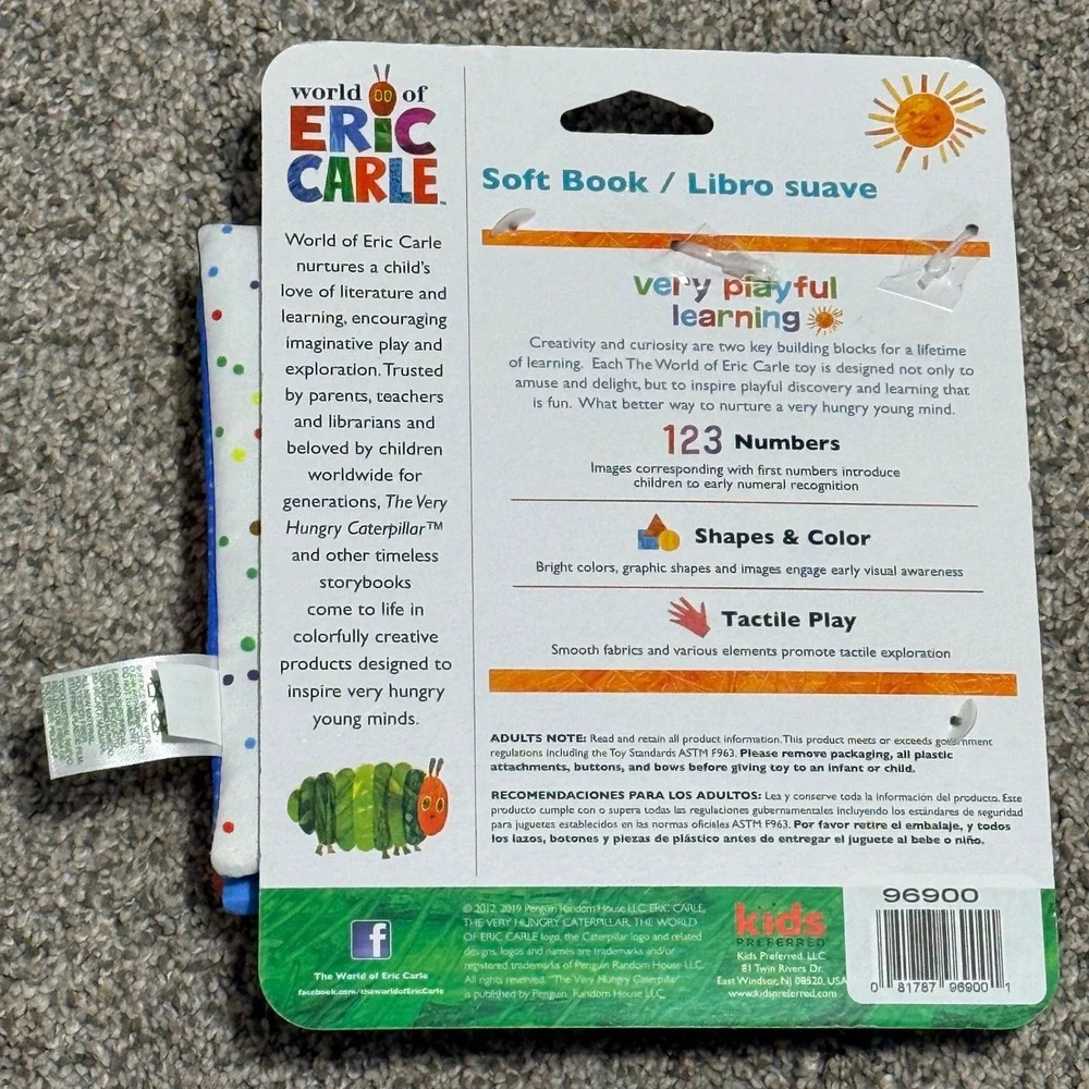 World of Eric Carle The Very Hungry Caterpillar Soft Book Teether Multi 0m+ Baby